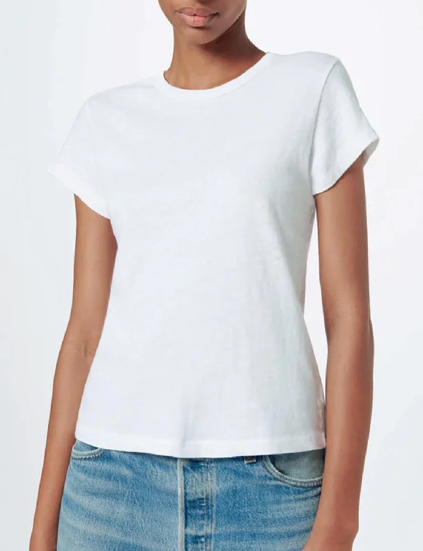 60s Slim Tee, Optic White