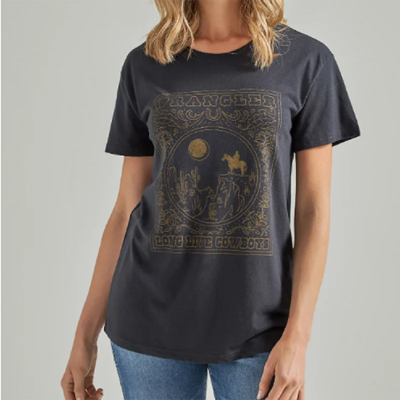 Wrangler Women's Black Desert Graphic Tee