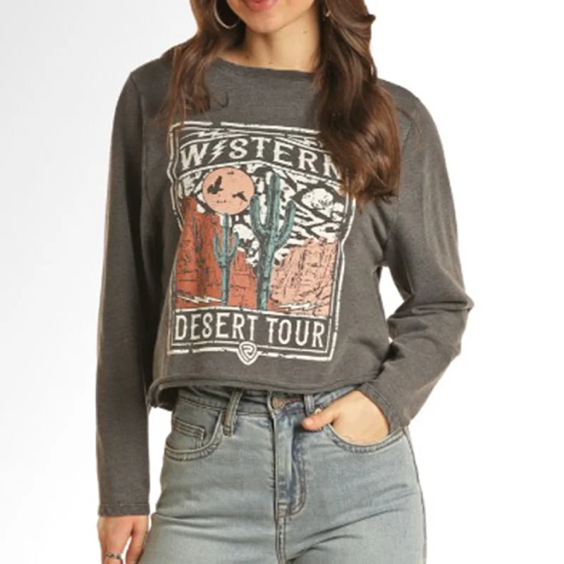 Rock & Roll Women's Black Desert Tour Shirt