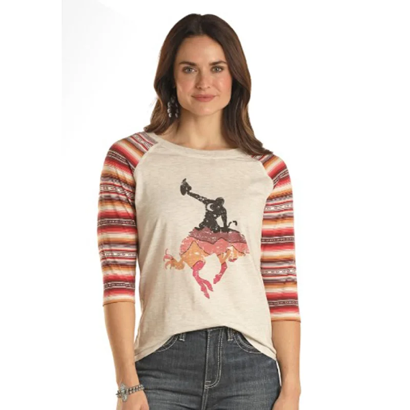 Rock & Roll Women's Bucking Horse Tee