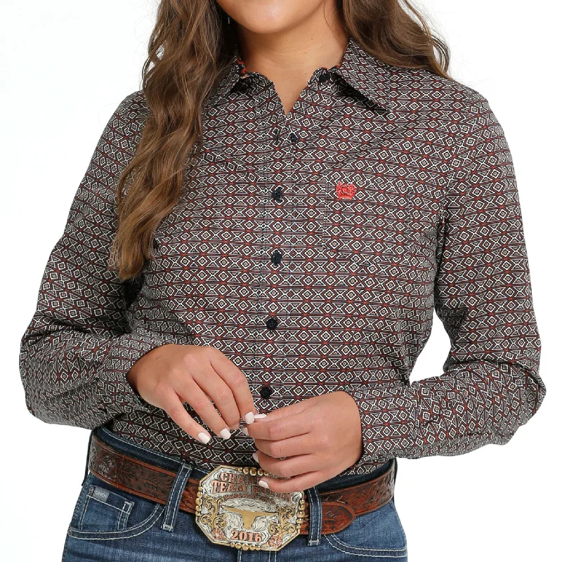 Cinch Women's Multi Aztec Stripe Shirt