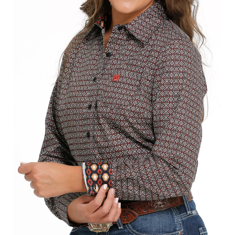 Cinch Women's Multi Aztec Stripe Shirt