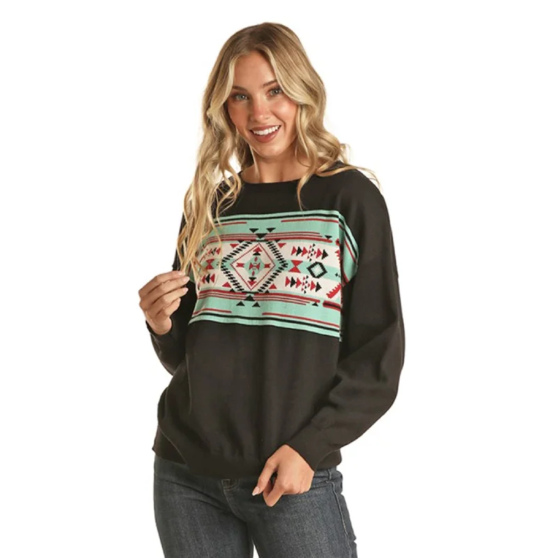 Rock & Roll Women's Aztec Pullover