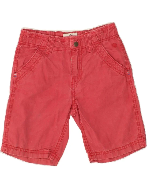 FAT FACE Boys Chino Shorts 8-9 Years W22  Red Cotton