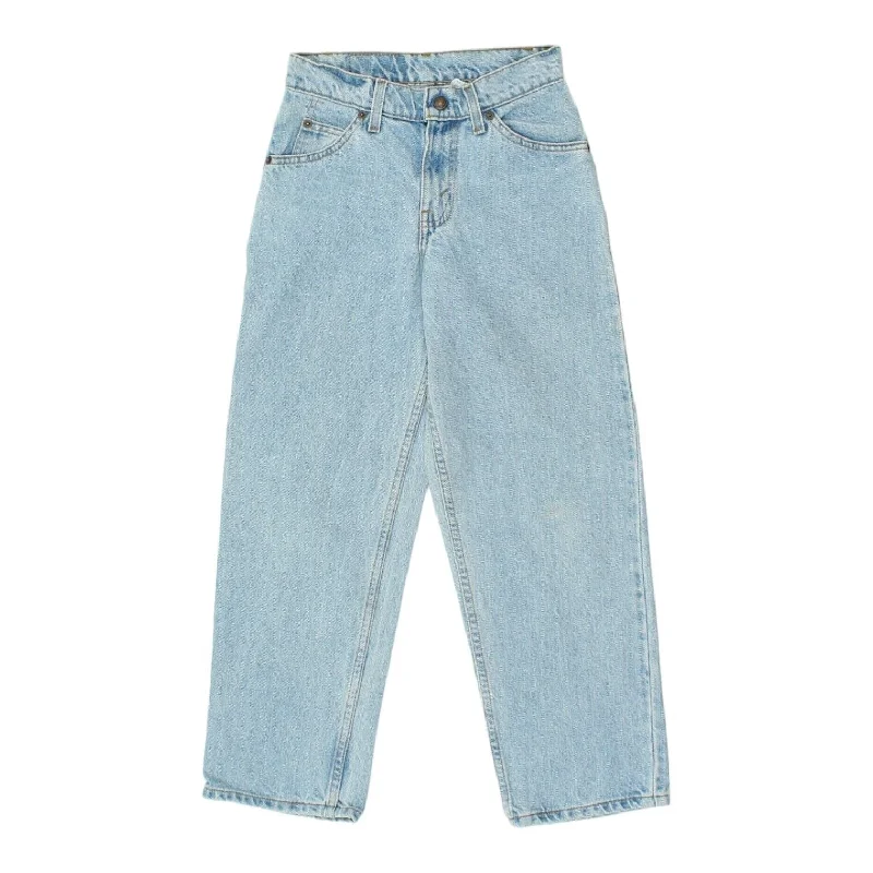 Levi's 560 Kids Blue Straight Leg Jeans | Vintage Orange Tab Denim Boys Girls