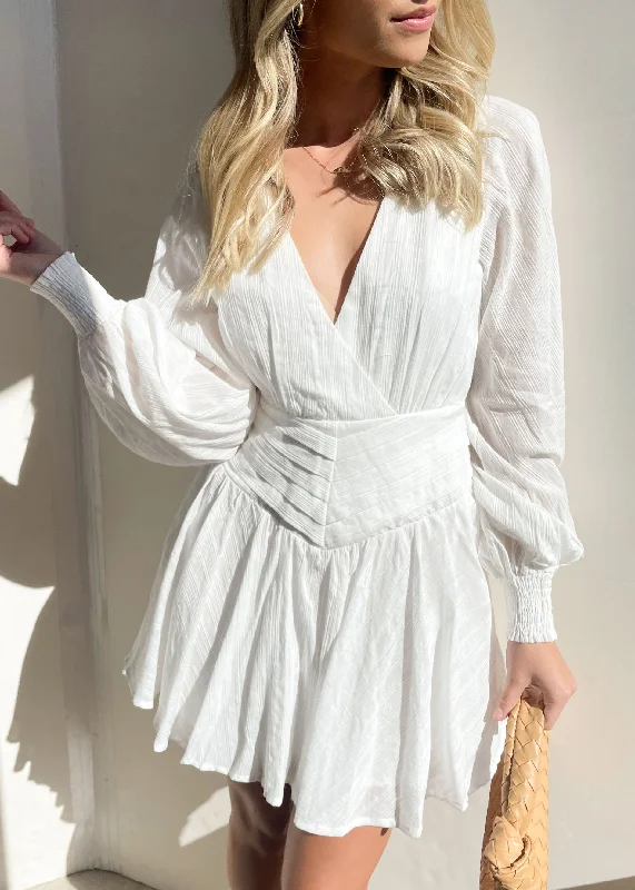 Annettie Dress - Off White