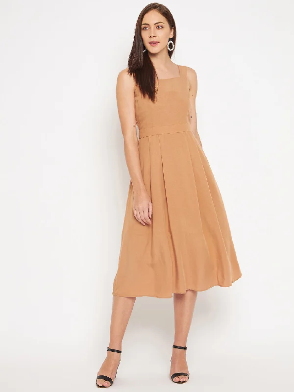 Camla Barcelona Tan Dress