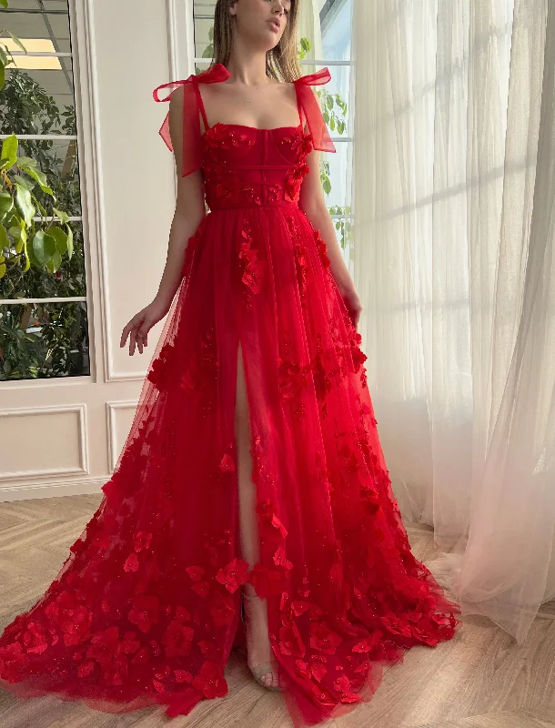 Scarlet Lace Sonata Gown