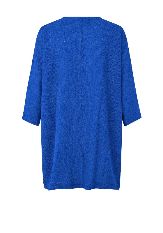 Masai Jarmis Boucle Open Jacket, Blue