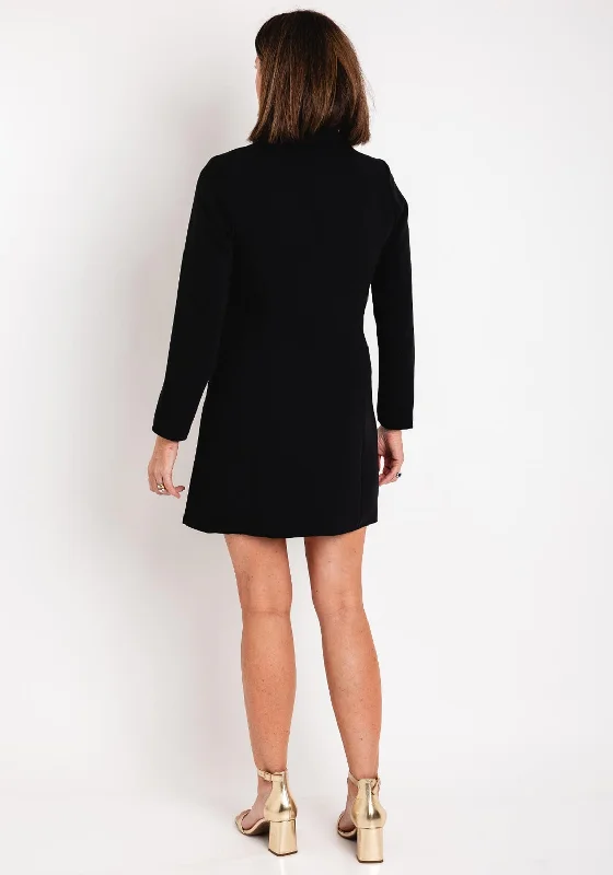 Serafina Collection Longline Blazer, Black