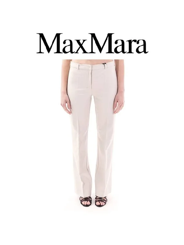 Women's Landa Straight Pants White