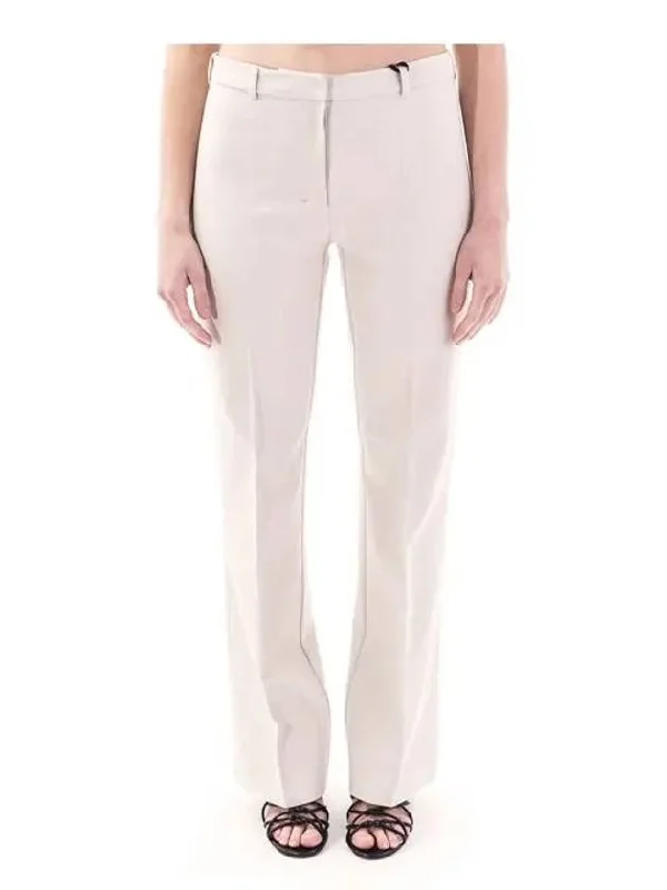 Women's Landa Straight Pants White