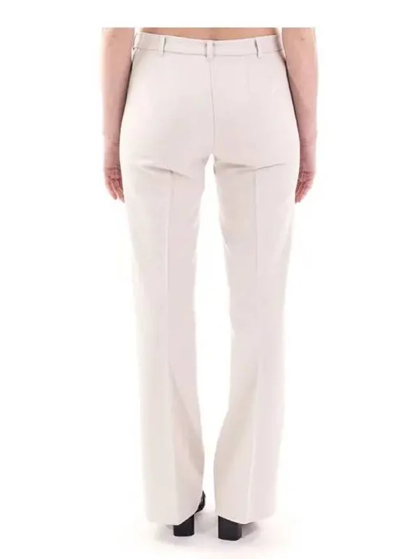 Women's Landa Straight Pants White