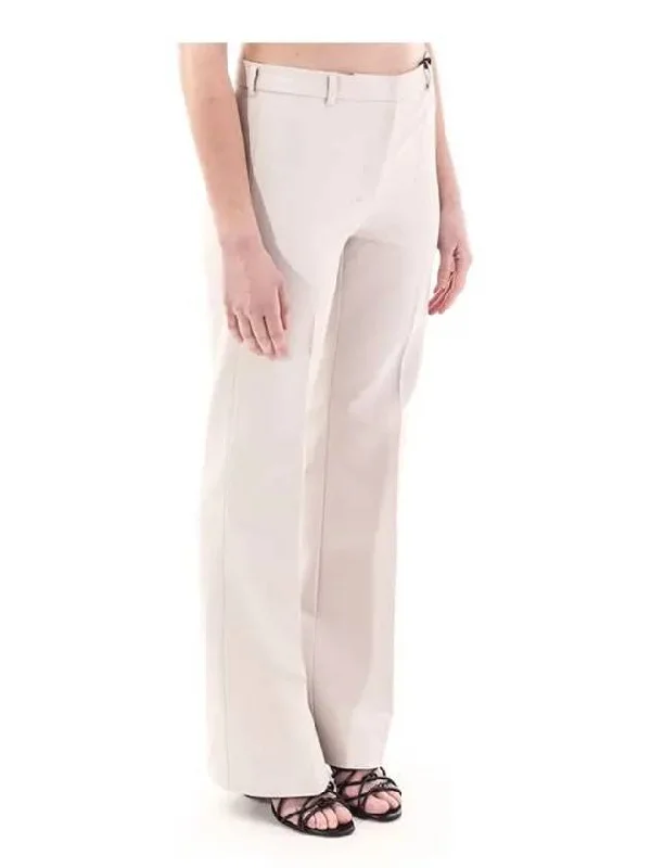 Women's Landa Straight Pants White