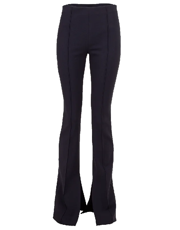 Bonded Neoprene Flare Pant