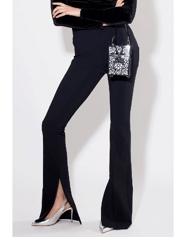 Bonded Neoprene Flare Pant