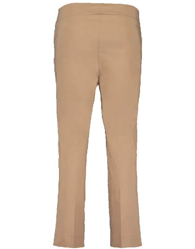 Brigitte Straight Leg Side Slit Pant