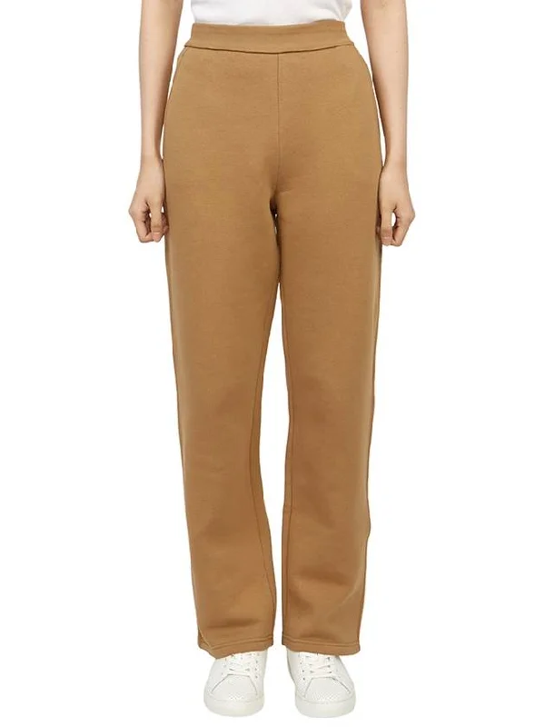 Damiana Brushed Straight Pants Camel