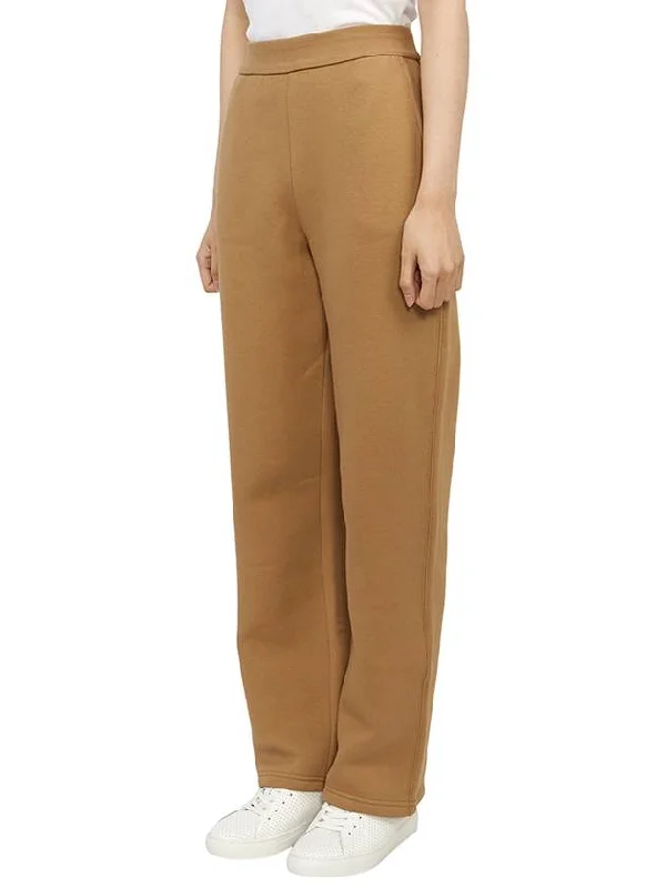 Damiana Brushed Straight Pants Camel