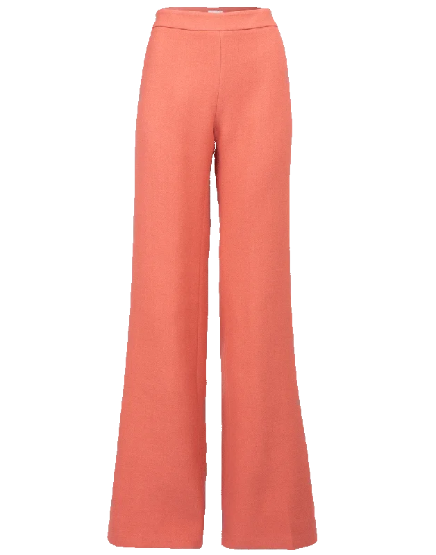 Side Zip Flared Pant