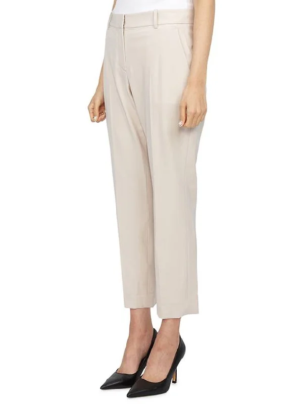 Women's Good Wool Treeca Crop Pants Beige