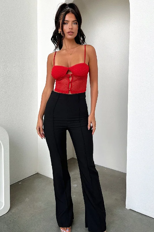 Kacey Crop - Red