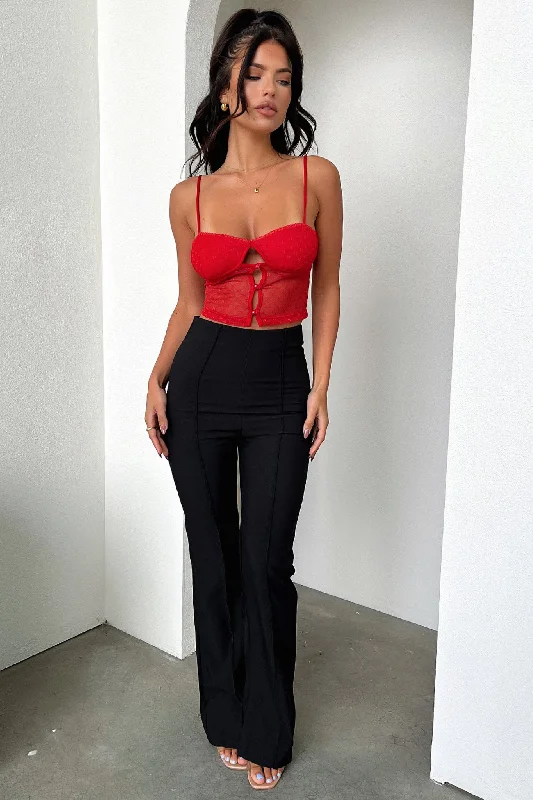 Kacey Crop - Red