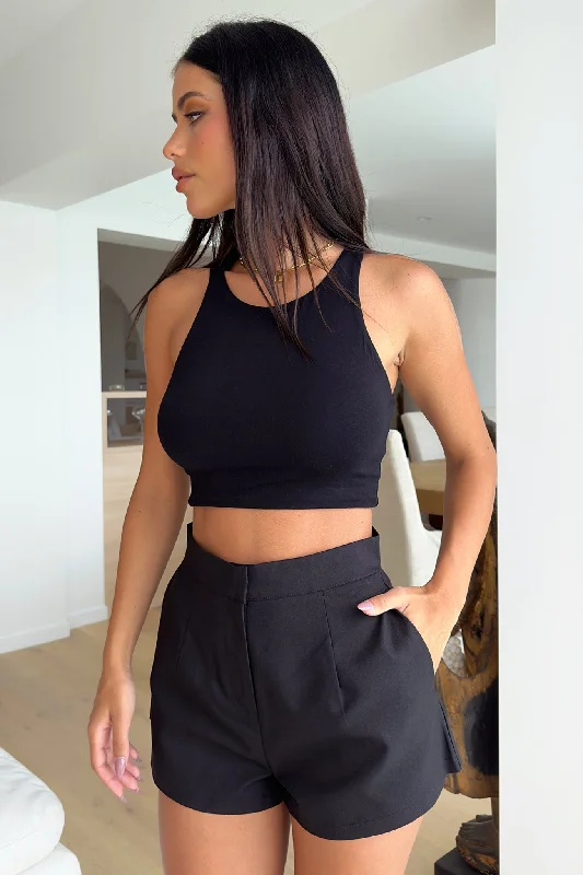 Liani Crop - Black