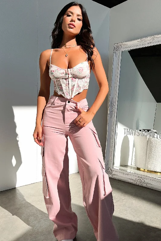 Marissa Bustier - Pink Floral