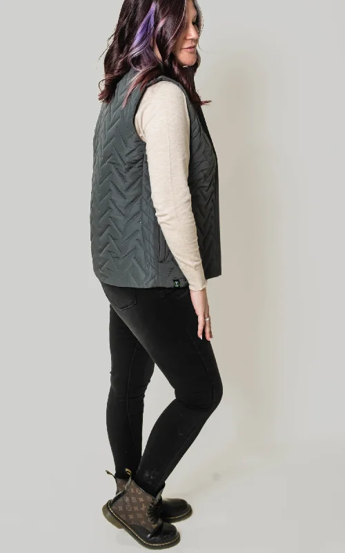 Quilted Vest Repreve Eco Vest** - Final Sale