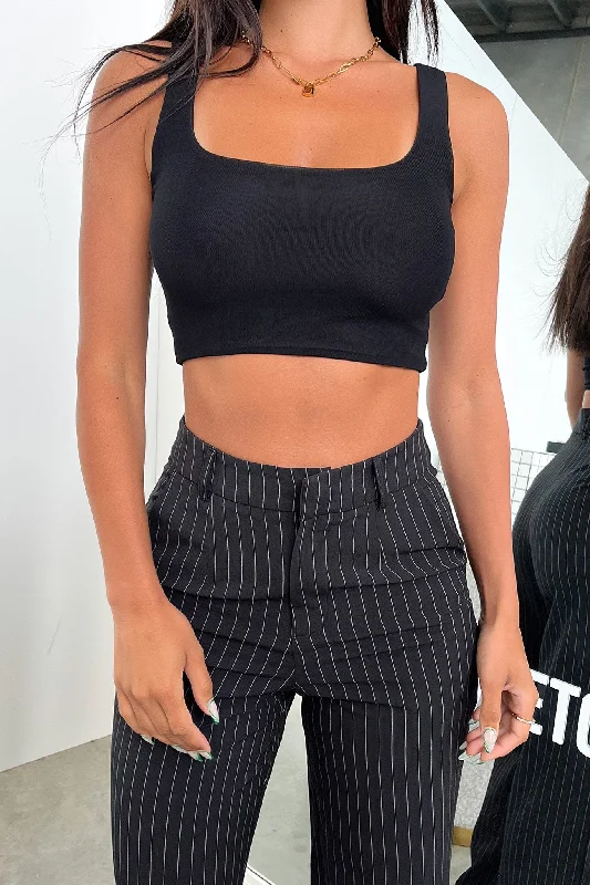 Remi Crop - Black