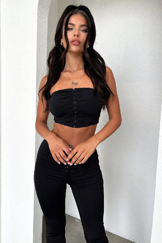 Tarla Crop - Black