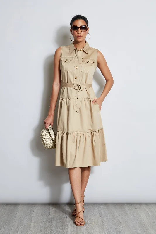 Cotton Utility Dress