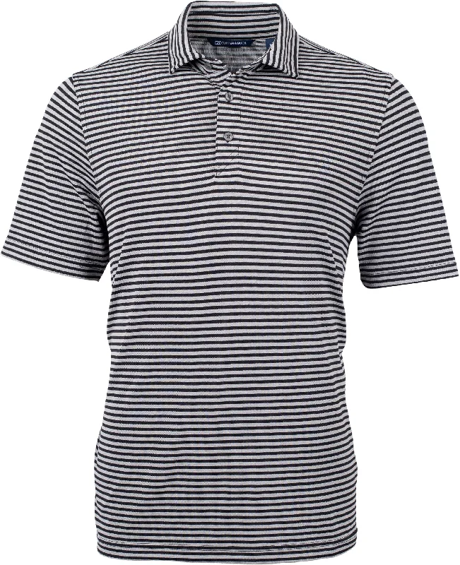 Cutter & Buck Virtue Eco Pique Stripe Recycled Polo