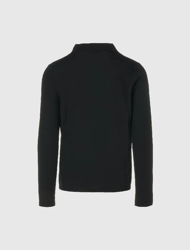 YSL LONG SLEEVE POLO