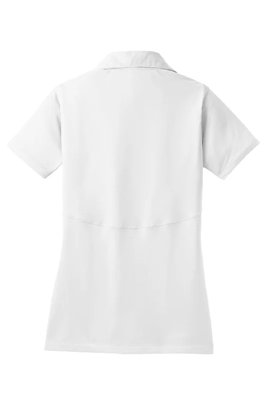 Sport-Tek Womens Sport-Wick Moisture Wicking Short Sleeve Polo Shirt - White