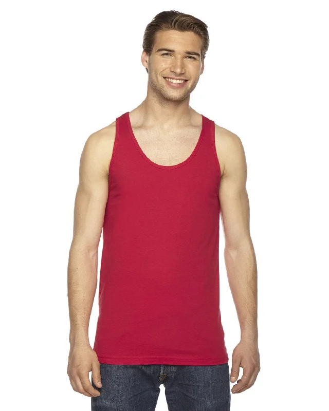 American Apparel Unisex Fine Jersey Tank | Red