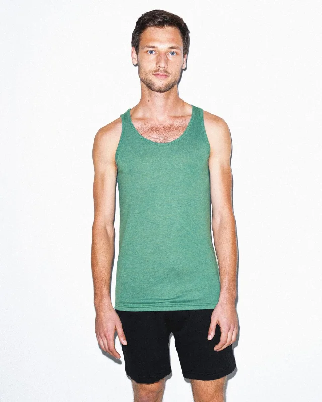 American Apparel Unisex Triblend Tank | Tri Lemon