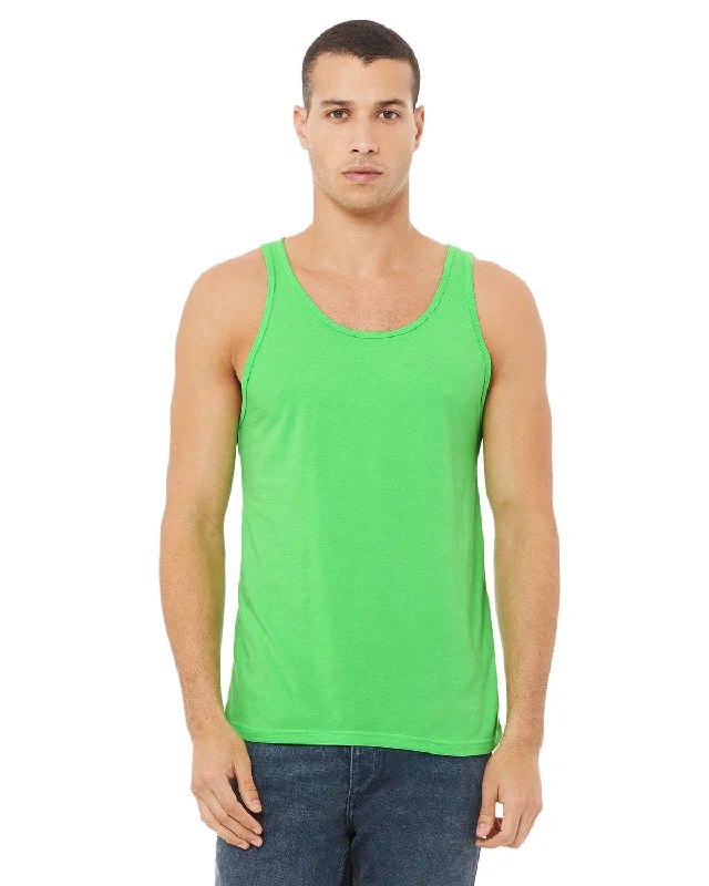 Bella+Canvas Unisex Jersey Tank | Neon Green