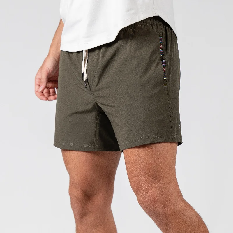 Flow 2.0 Short (Athletic) - Olive 5.5