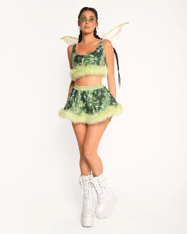 Forest Fairytale Marabou Skirt