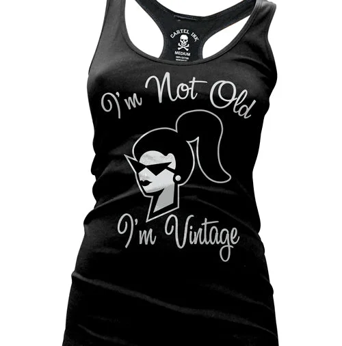 I'm Not Old I'm Vintage Women's Racer Back Tank Top