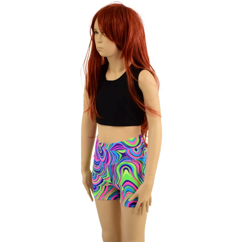 Kids Glow Worm Shorts