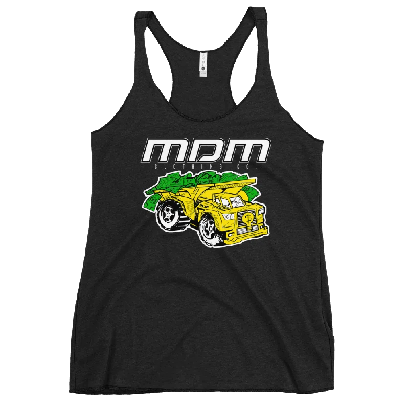 Money Truck Women's Racerback Tank Top