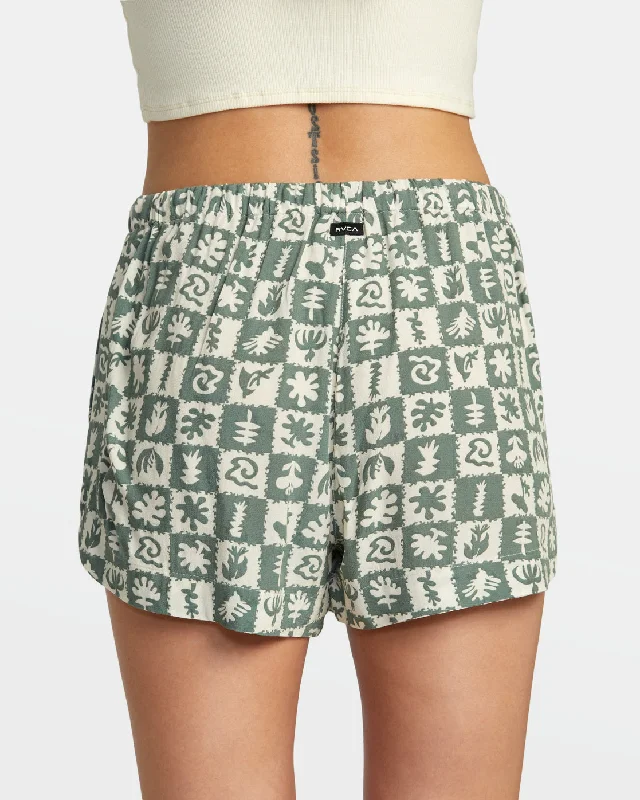 New Yume Printed Shorts - Jade