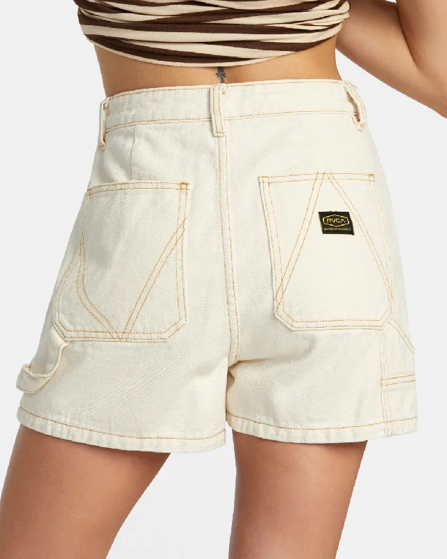 Dayshift Denim Shorts - Natural