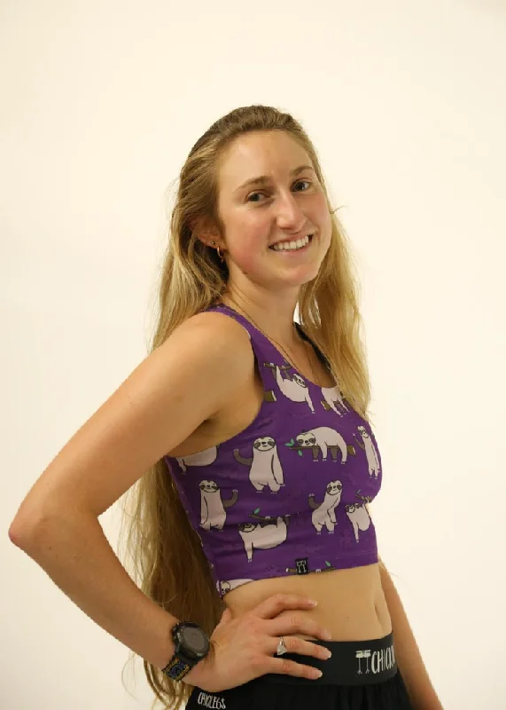 Sloths PWR Crop Top