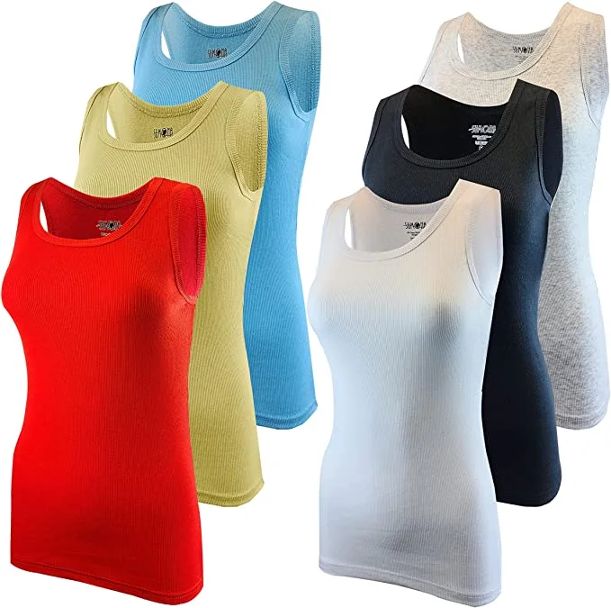 Tank Top | Assorted Color - 6 Pack