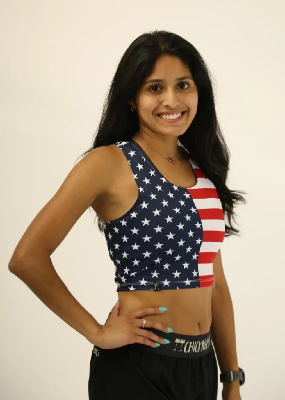 USA PWR Crop Top