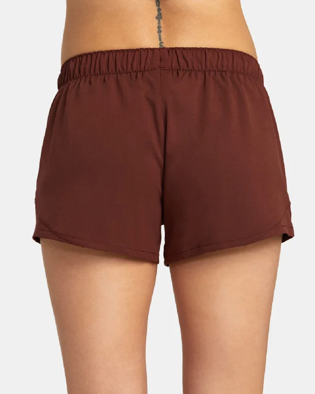 VA Essential Low-Rise Yogger Sport Shorts - Espresso